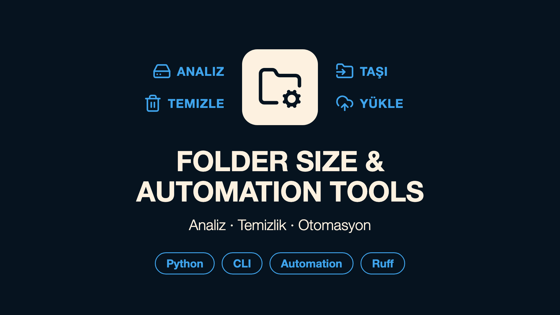 Folder Size & Automation Tools