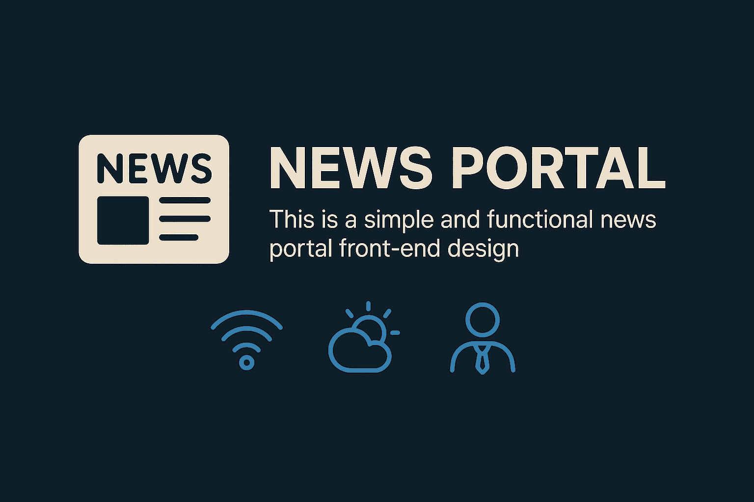 News Portal - Modern Haber Sitesi