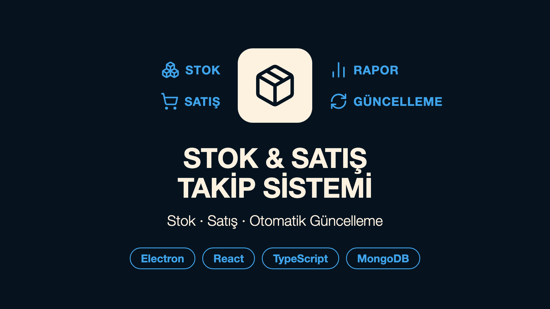 Stok & Satış Takip Sistemi